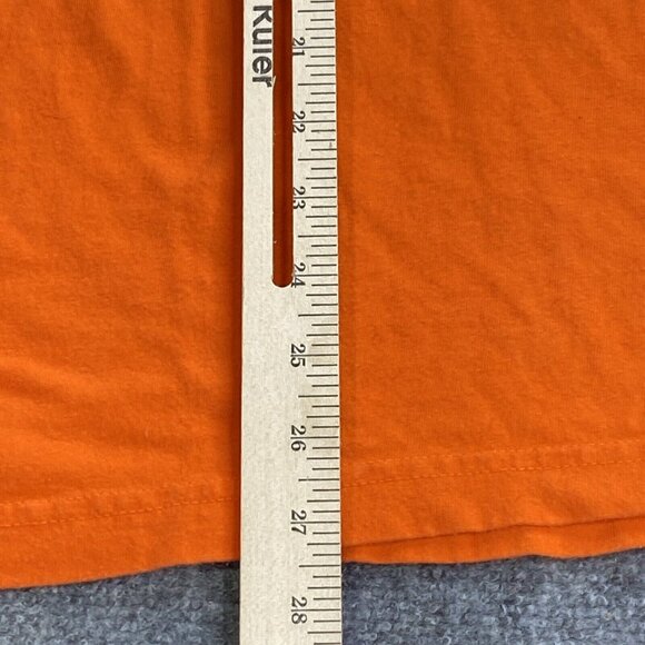 Halloween I Scare Myself‎ T-Shirt Men’s M  38 40 Orange Funny Short Sleeve Y2K - Picture 9 of 9